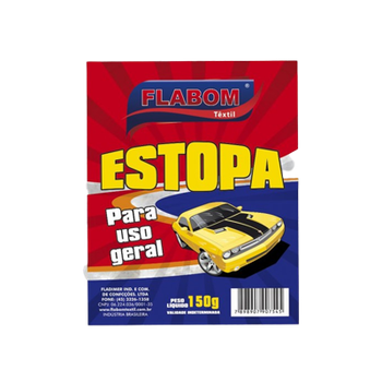 ESTOPA FLABOM BRANCA 150G