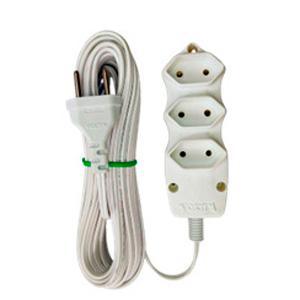 EXTENSAO FASCIL MULTIPLA 5MT REF.6104