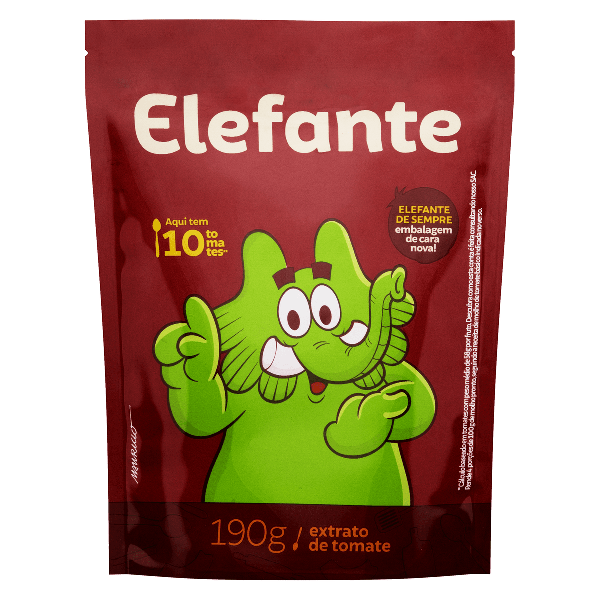 EXTRATO TOMATE ELEFANTE 190G