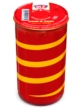 EXTRATO TOMATE OLE COPO DECORADO 260G