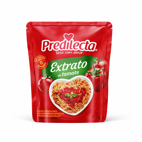 EXTRATO TOMATE PREDILECTA 140G