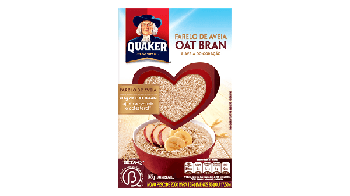 FARELO AVEIA QUAKER OAT BRAN 165G