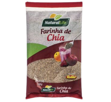 FARINHA CHIA NATURAL LIFE 100G