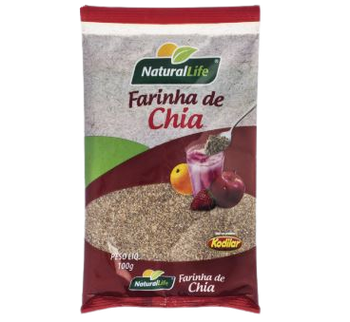 FARINHA CHIA NATURAL LIFE 100G