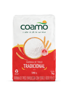 FARINHA TRIGO COAMO DOMESTICA TIPO 1 - 5KG