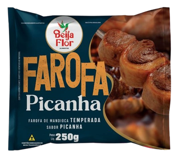 FAROFA MANDIOCA BEIJA FLOR PICANHA 250G