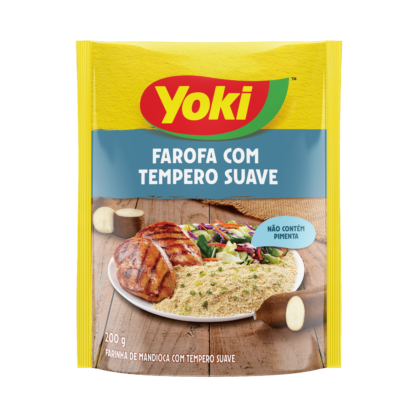FAROFA MANDIOCA YOKI SUAVE 200G