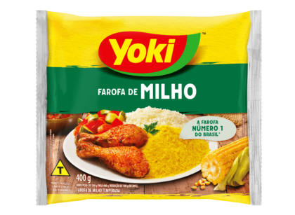 FAROFA MILHO YOKI TEMPERADA 400G