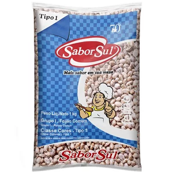 FEIJAO SABOR SUL CARIOCA TIPO 1 – 1KG