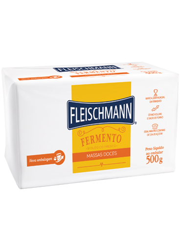 FERMENTO FLEISCHMANN FRESCO 500G