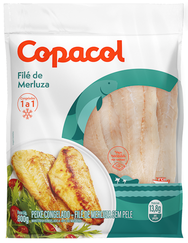 FILE MERLUZA COPACOL CONGELADO 800G