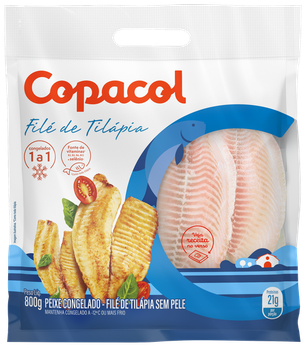 FILE TILAPIA COPACOL CONGELADO 800G