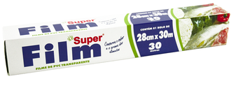 FILME PVC SUPER FILM 28CMX30MT