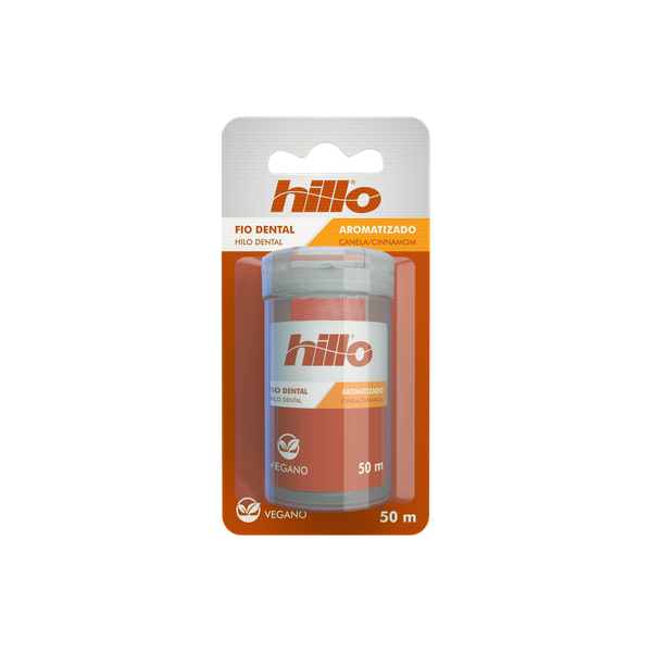 FIO DENTAL HILLO VEGANO CANELA 50MT