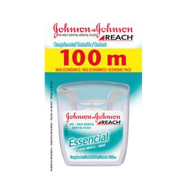 FIO DENTAL JOHNSON'S & JOHNSON'S ESSENCIAL MINT 100MT