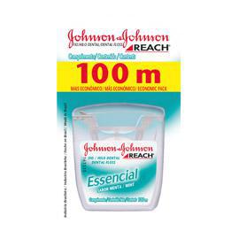 FIO DENTAL JOHNSON'S & JOHNSON'S ESSENCIAL MINT 100MT