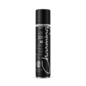 FIXADOR CHARMING BLACK S/PERFUME EXTRA FORTE 400ML