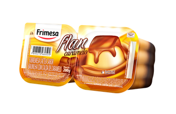 FLAN FRIMESA BAUNILHA C/CALDA DE CARAMELO 200G
