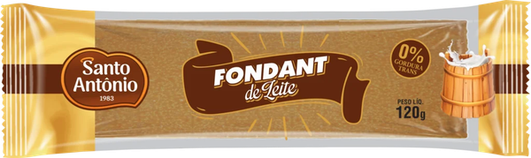 FONDANT LEITE SANTO ANTONIO 120G