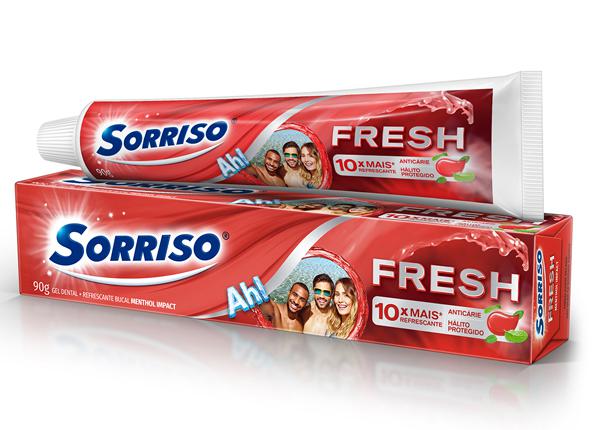 GEL DENTAL SORRISO FRESH MENTHOL 90G