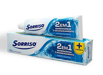GEL DENTAL SORRISO MENTA GLACIAL 2X1 120G