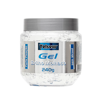 GEL FIXADOR YELSEW BRILHO MOLHADO FIXACAO FORTE 240G