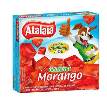 GELATINA ATALAIA MORANGO 20G