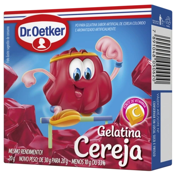 GELATINA DR.OETKER CEREJA 20G
