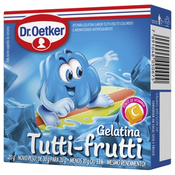 GELATINA DR.OETKER TUTTI-FRUTI 20G