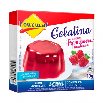 GELATINA LOWCUCAR FRAMBOESA 10G