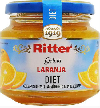 GELEIA RITTER DIET LARANJA 260G