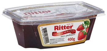 GELEIA RITTER FRUTA MORANGO 400G