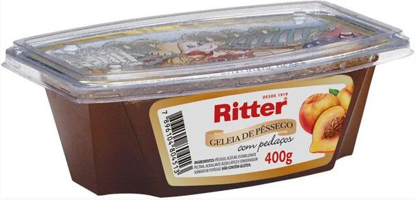 GELEIA RITTER FRUTA PESSEGO 400G