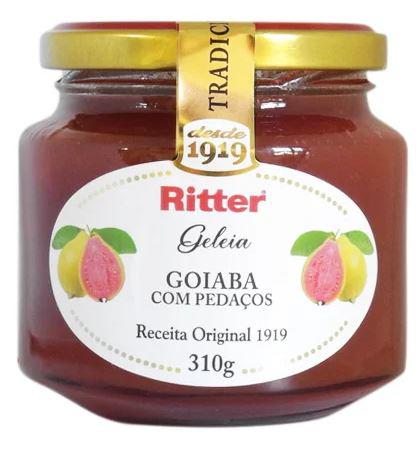 GELEIA RITTER GOIABA C/PEDACOS 310G