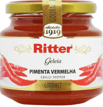 GELEIA RITTER GOURMET PIMENTA VERMELHA 310G