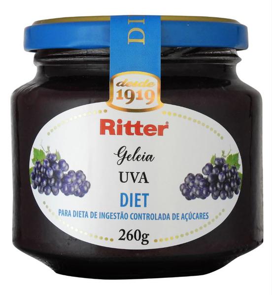 GELEIA RITTER PREMIUM DIET UVA 260G
