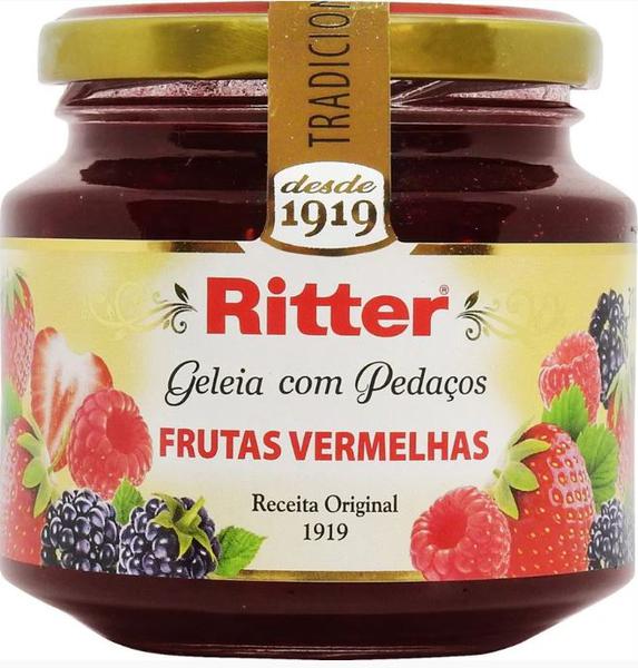 GELEIA RITTER TRADICIONAL FRUTAS VERMELHAS 310G