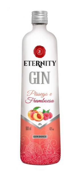 GIN ETERNITY PESSEGO/FRAMBOESA 900ML