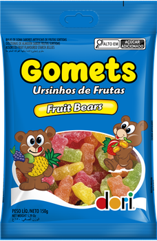GOMA DORI GOMETS URSO 150G