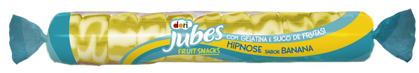 GOMA DORI JUBES FRUIT SNACKS HIPNOSE BANANA 48G