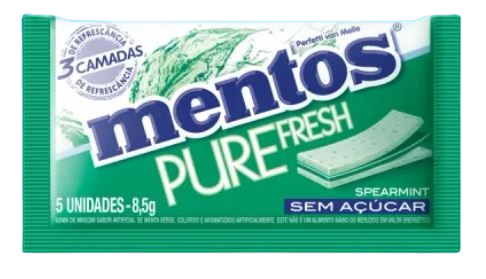 GOMA MENTOS PURE FRESH SPEARMINT C/5 8,5G
