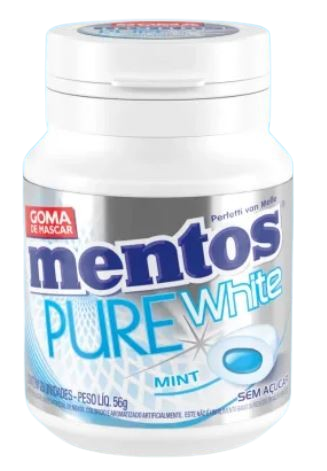 GOMA MENTOS PURE WHITE MINT C/28 56G