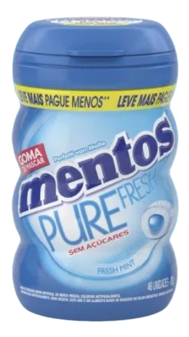 GOMA MENTOS S/ACUCAR PURE FRESH MINT 92G