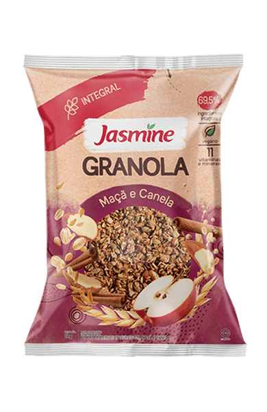 GRANOLA JASMINE INTEGRAL MACA E CANELA 1KG