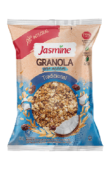 GRANOLA JASMINE ZERO ACUCAR TRADICIONAL 850G