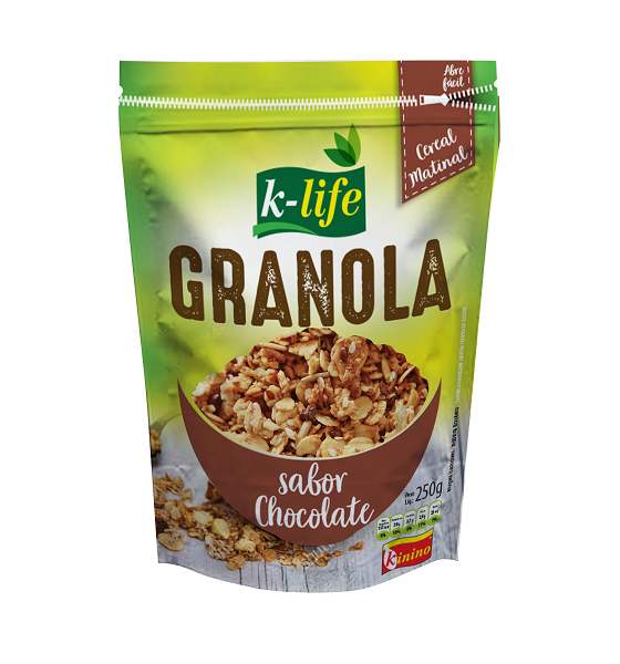 GRANOLA K-LIFE C/CHOCOLATE 250G