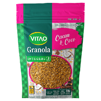 GRANOLA VITAO CACAU/COCO 250G