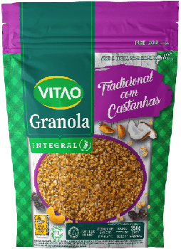 GRANOLA VITAO TRADICIONAL C/CASTANHA 250G