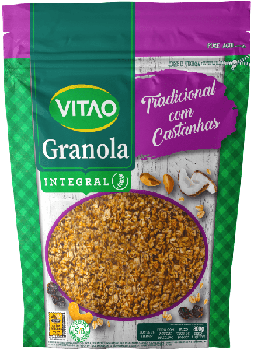 GRANOLA VITAO TRADICIONAL C/CASTANHA 800G