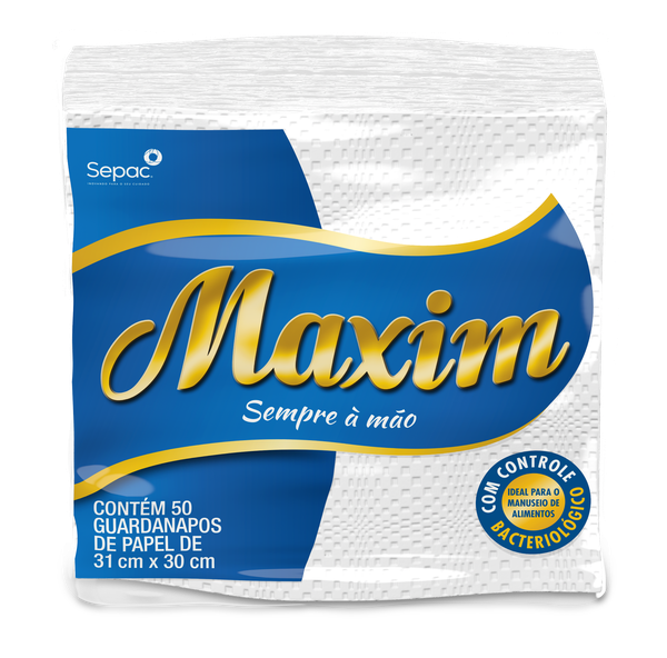 GUARDANAPO MAXIM 31X30 C/50